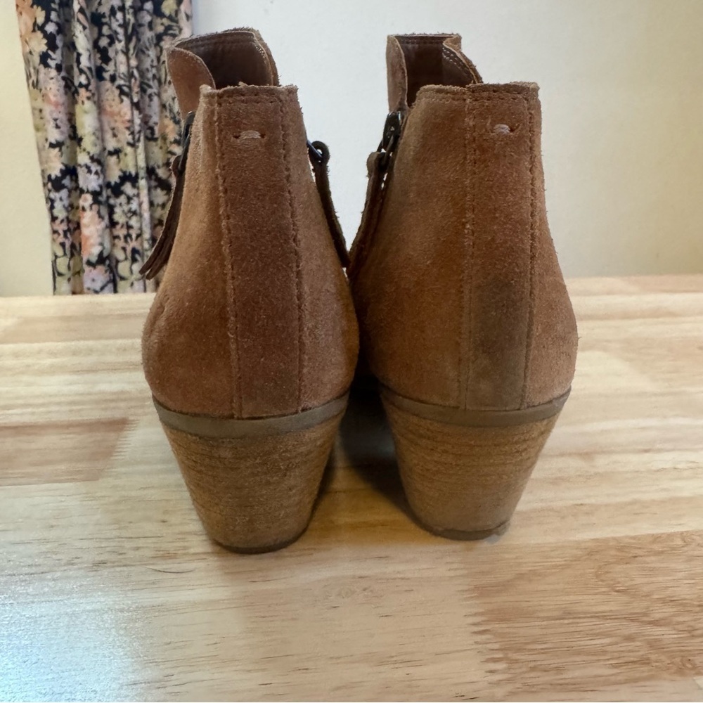 Frye Tan Suede‎ Ankle Booties - Picture 7 of 10